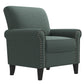 Mosher Traditional Rolled Armchair