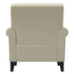 Mosher Traditional Rolled Armchair