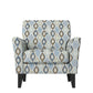 Arya Transitional Flared Arm Armchair