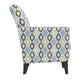 Arya Transitional Flared Arm Armchair