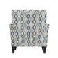 Arya Transitional Flared Arm Armchair