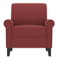 Mosher Traditional Rolled Armchair