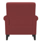 Mosher Traditional Rolled Armchair