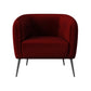 Schroeder Button-Tufted Upholstered Barrel Chair