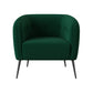 Schroeder Button-Tufted Upholstered Barrel Chair