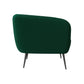 Schroeder Button-Tufted Upholstered Barrel Chair