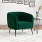 Schroeder Button-Tufted Upholstered Barrel Chair