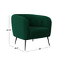 Schroeder Button-Tufted Upholstered Barrel Chair