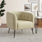 Schroeder Button-Tufted Upholstered Barrel Chair