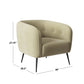 Schroeder Button-Tufted Upholstered Barrel Chair