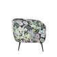 Schroeder Button-Tufted Upholstered Barrel Chair