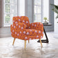 Kremmling Mid-Century Modern Armchair - Natural Legs