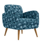 Kremmling Mid-Century Modern Armchair - Natural Legs