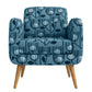 Kremmling Mid-Century Modern Armchair - Natural Legs