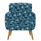 Kremmling Mid-Century Modern Armchair - Natural Legs