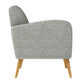 Kremmling Mid-Century Modern Armchair - Natural Legs