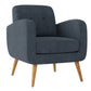 Kremmling Mid-Century Modern Armchair - Natural Legs