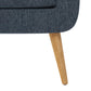 Kremmling Mid-Century Modern Armchair - Natural Legs