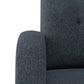 Kremmling Mid-Century Modern Armchair - Natural Legs