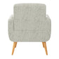 Kremmling Mid-Century Modern Armchair - Natural Legs