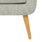 Kremmling Mid-Century Modern Armchair - Natural Legs
