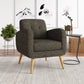 Kremmling Mid-Century Modern Armchair - Natural Legs