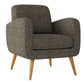 Kremmling Mid-Century Modern Armchair - Natural Legs