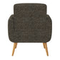 Kremmling Mid-Century Modern Armchair - Natural Legs