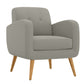 Kremmling Mid-Century Modern Armchair - Natural Legs