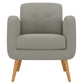 Kremmling Mid-Century Modern Armchair - Natural Legs