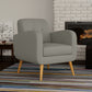Kremmling Mid-Century Modern Armchair - Natural Legs