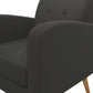 Kremmling Mid-Century Modern Armchair - Natural Legs