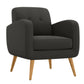 Kremmling Mid-Century Modern Armchair - Natural Legs