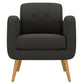 Kremmling Mid-Century Modern Armchair - Natural Legs