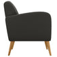 Kremmling Mid-Century Modern Armchair - Natural Legs