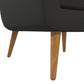 Kremmling Mid-Century Modern Armchair - Natural Legs