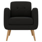 Kremmling Mid-Century Modern Armchair - Natural Legs