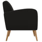 Kremmling Mid-Century Modern Armchair - Natural Legs