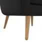 Kremmling Mid-Century Modern Armchair - Natural Legs