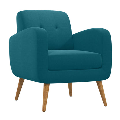 Kremmling Mid-Century Modern Armchair - Natural Legs
