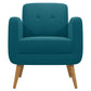 Kremmling Mid-Century Modern Armchair - Natural Legs