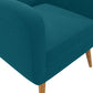 Kremmling Mid-Century Modern Armchair - Natural Legs