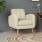 Kremmling Mid-Century Modern Armchair - Natural Legs