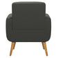 Kremmling Mid-Century Modern Armchair - Natural Legs