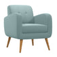 Kremmling Mid-Century Modern Armchair - Natural Legs