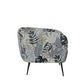 Schroeder Button-Tufted Upholstered Barrel Chair