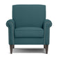 Kiara Traditional Rolled Arm Upholstered Armchair (Set of 2)