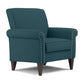 Kiara Traditional Rolled Arm Upholstered Armchair (Set of 2)