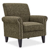 Kiara Traditional Armchair - Brown Tweed