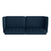 Feigin Mid-Century Modern Channel-Tufted Sleeper Sofa